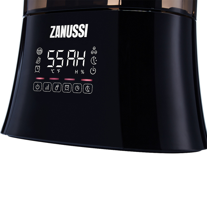 Ультразвуковой увлажнитель воздуха Zanussi ZH 6.5 ET Amfora, цвет черный - фото 3