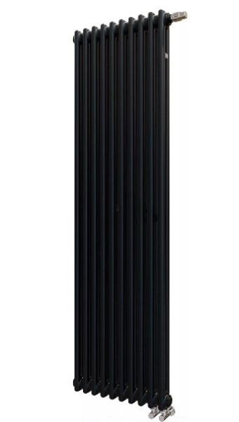 Радиатор отопления Zehnder Completto 2180/12/V001/RAL 9217, цвет черный