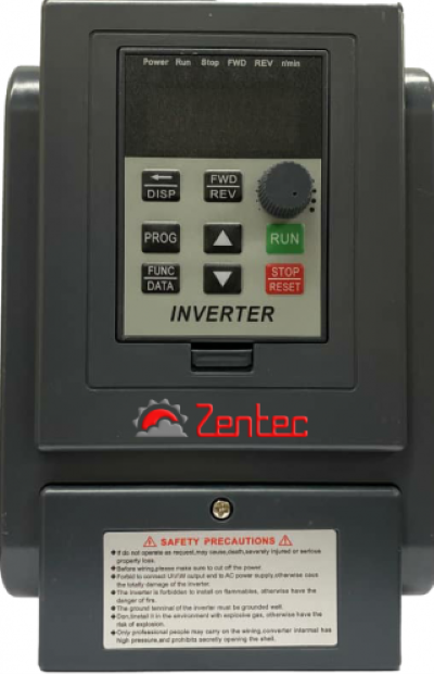 Частотный преобразователь Zentec FL152T1B (1,5кВт 1х220В), цвет серый Zentec FL152T1B (1,5кВт 1х220В) - фото 3