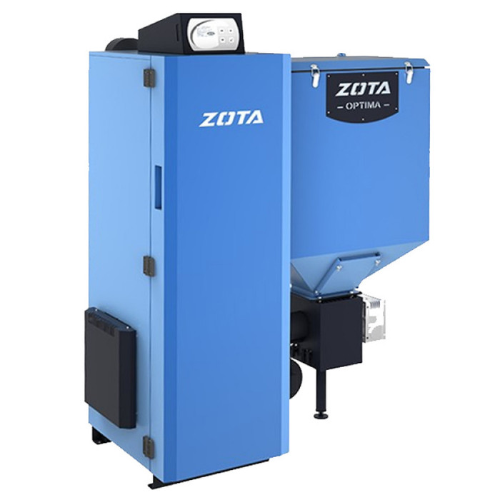 Твердотопливный котел Zota OPTIMA 20 (ZO4931120020) твердотопливный котел zota optima 20 zo4931120020