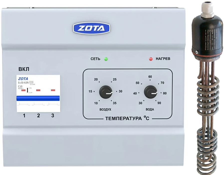 

Комплект подключения Zota, Zota ТЭНБ 2" 9 кВт