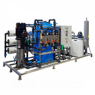 Промышленный фильтр для воды Аквафор AP RO-I-12000-MC-23U-C-D-F-PB-CIP, размер 8х40
