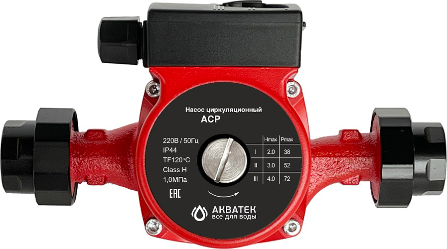 

Циркуляционный насос Акватек, Акватек ACP 32-80 (с гайками) тип 3
