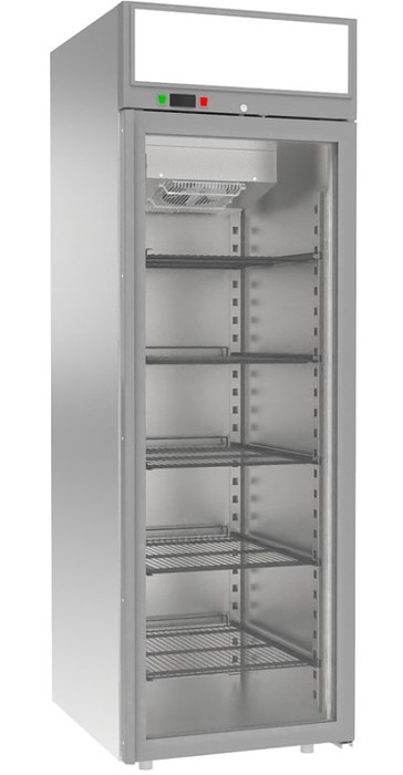 Холодильный шкаф Аркто D 0,5-GL, размер 530x450