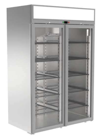 Холодильный шкаф Аркто D 1,0-GL, размер 530x450
