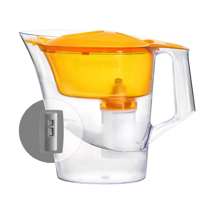 Фильтр-кувшин > 2,5 литра Барьер Чемпион сочный апельсин фильтры для воды барьер фильтр кувшин чемпион 4 л