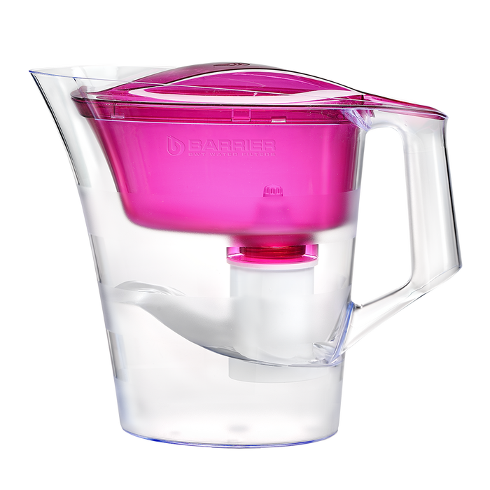 Фильтр-кувшин > 2,5 литра Барьер Твист 4 л, цвет пурпурный (В178Р00) фильтр кувшин для очистки воды барьер твист 4 л цвет пурпурный