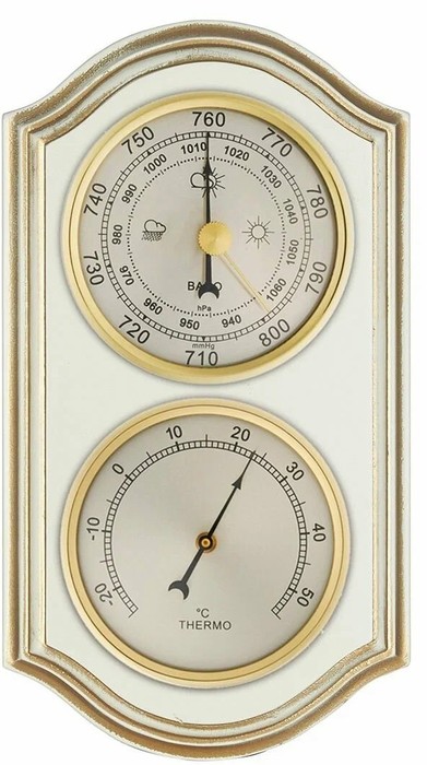 

Барометр БРИГ, Слоновая кость, БРИГ БМ92001-1-ЭП