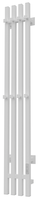 Электрический полотенцесушитель Comfysan Alto-K EC-4 120/15, белый