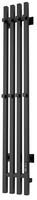 Электрический полотенцесушитель Comfysan Alto-K EC-4 120/15, черный
