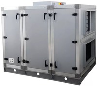 Приточно-вытяжная вентиляционная установка Lessar LV-RACU 5500 HWL-0-3 EC-RHX E15