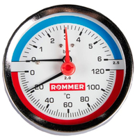Термоманометр Rommer RIM-0005-800615