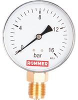 Манометр Rommer RIM-0010-101615