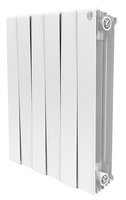 Биметаллический радиатор Royal Thermo Piano Forte 500/Bianco Traffico 10 секц.