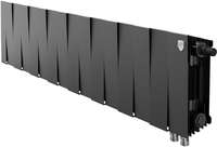 Биметаллический радиатор Royal Thermo Pianoforte 200 VD 16 секц. Noir Sable