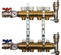 Коллектор регулируемый для теплого пола STOUT SMB 0468 000004