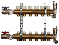 Коллектор регулируемый для теплого пола STOUT SMB 0468 000006