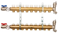 Коллектор регулируемый для теплого пола STOUT SMB 0468 000009