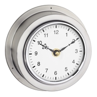 Проекционные часы TFA 60.3014.54 нержавеющая сталь