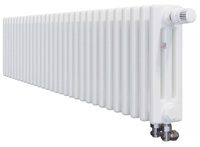 Стальной трубчатый радиатор 3-колончатый Zehnder Completto 3030/30/V001/RAL 9016