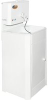 Электрический накопительный водонагреватель Вихрь КОМФОРТ с подогревом/пластиковая мойка/цвет белый