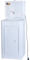 Электрический накопительный водонагреватель Вихрь ЛЮКС с подогревом/пластиковая мойка/цвет белый