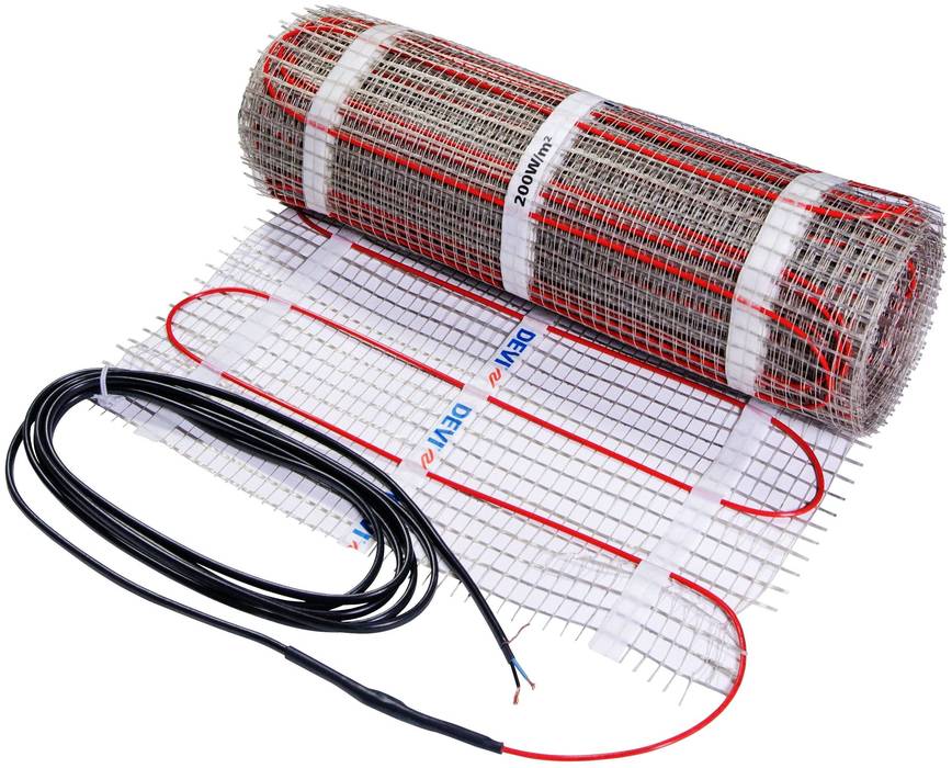 Нагревательный мат 8 м<sup>2</sup> ДЕВИ