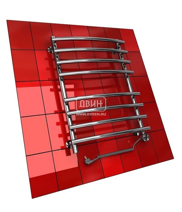 

Электрический полотенцесушитель с терморегулятором Двин, Хром, Двин R PRIMO 60/40 el