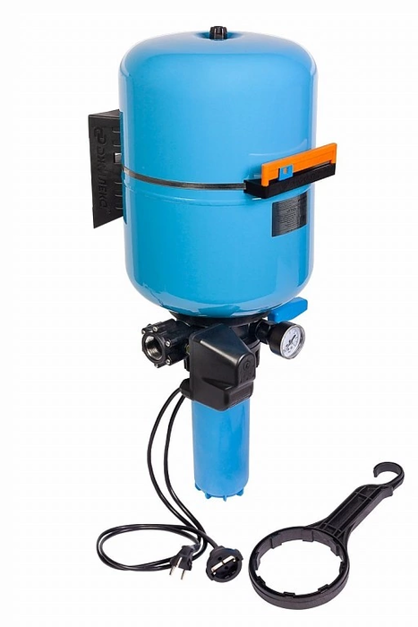 Гидроаккумулятор Джилекс КРАБ-Т 24, цвет синий - фото 3
