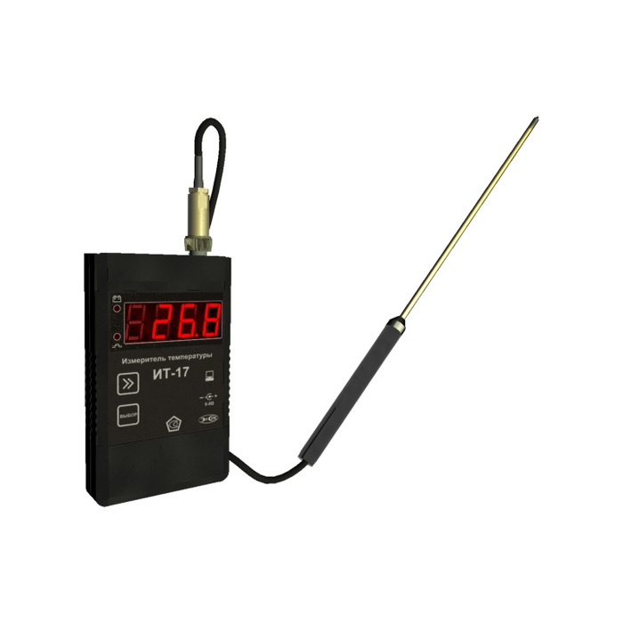 Термометр ЭКСИС ИТ-17 С-01, цвет черный