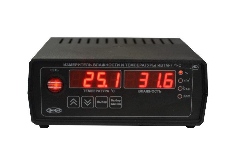 Термогигрометр ЭКСИС одноканальный стационарный термогигрометр эксис