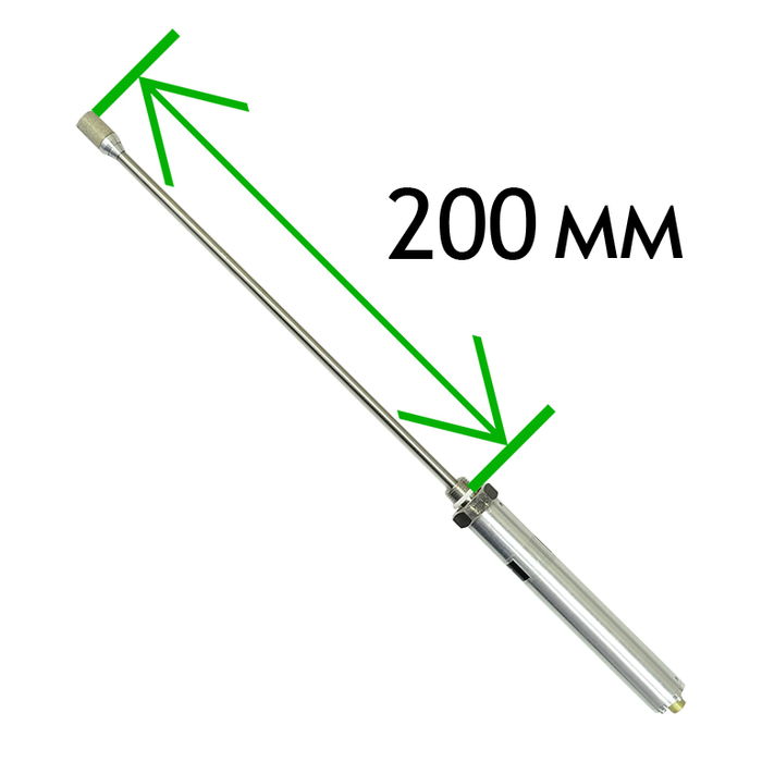 Термометр ЭКСИС ИВТМ-7 Н-06-2В (Р,L) 200 мм,М16, цвет серебро ЭКСИС ИВТМ-7 Н-06-2В (Р,L) 200 мм,М16 - фото 2