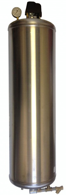 Гидроаккумулятор Гродторгмаш ГА-80, цвет хром - фото 1
