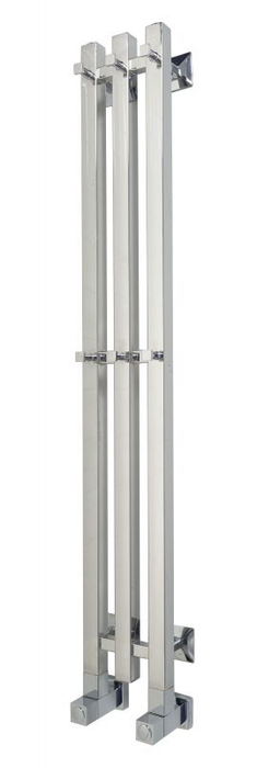 Водяной полотенцесушитель вертикальная лесенка Маргроид Inaro 100*6*18 профильный, цвет хром