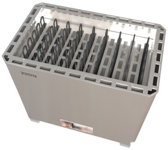Электрическая печь 11 кВт Паромакс OCSX120B, цвет серый - фото 4