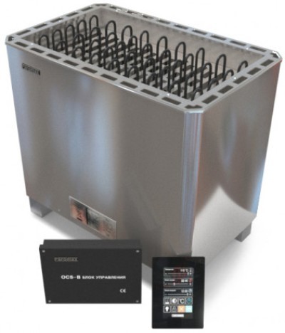 Электрическая печь 11 кВт Паромакс OCSX120B, цвет серый - фото 1