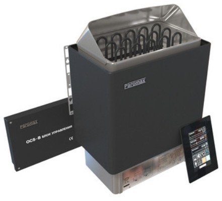 Электрическая печь 5 кВт Паромакс OCSX45B, цвет серый - фото 1