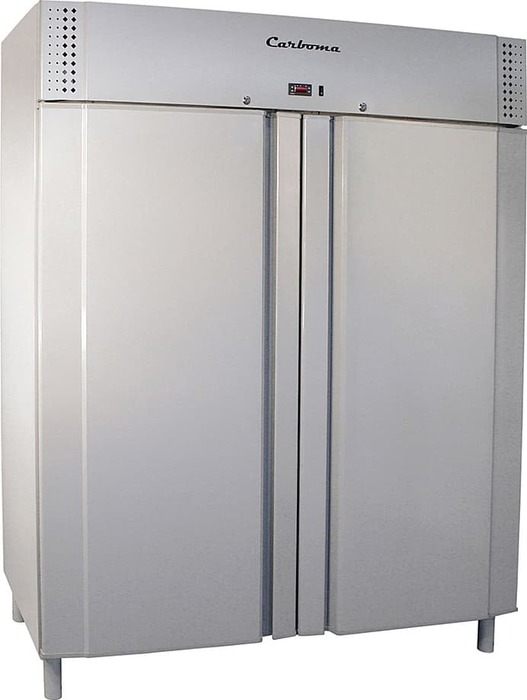 Морозильный шкаф Полюс F1400 CARBOMA INOX, размер 710х560, цвет серый