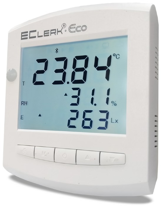 Цифровая метеостанция Рэлсиб EClerk-Eco-RHTQ-0-0-0
