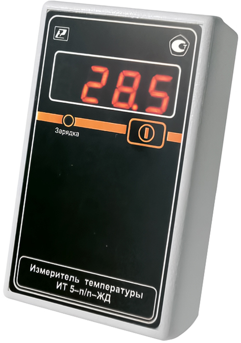 Термометр Рэлсиб ИТ5-П/П-ЖД, цвет черный Рэлсиб ИТ5-П/П-ЖД - фото 1