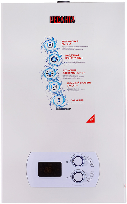 Настенный газовый котел Ресанта