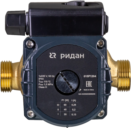 

Циркуляционный насос РИДАН, РИДАН RWS 25-60SB