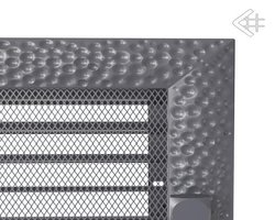 Вентиляционная решетка для камина Kratki 17x30 Venus графитовая с жалюзи 30VGX