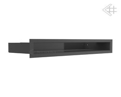 Вентиляционная решетка для камина Kratki Люфт черная 6x40 LUFT/6/40/45S/C
