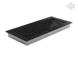 Вентиляционная решетка для камина Kratki 17x37 FRESH черная 37C/FRESH