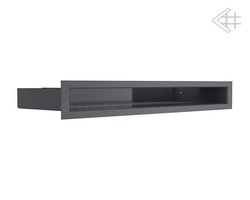 Вентиляционная решетка для камина Kratki Люфт графитовая 6x40 LUFT/6/40/45S/G