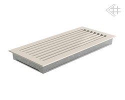 Вентиляционная решетка для камина Kratki 17x37 FRESH бежевая 37K/FRESH