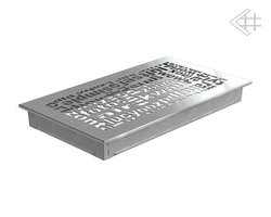 Вентиляционная решетка для камина Kratki 17x30 ABC стальная 30ABC/SZ