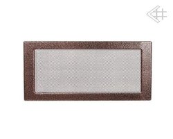 Вентиляционная решетка для камина Kratki 22х30 черная/медь пористая 22/30M