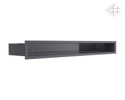 Вентиляционная решетка для камина Kratki Люфт графитовая 9x60 LUFT9/60/45S/G